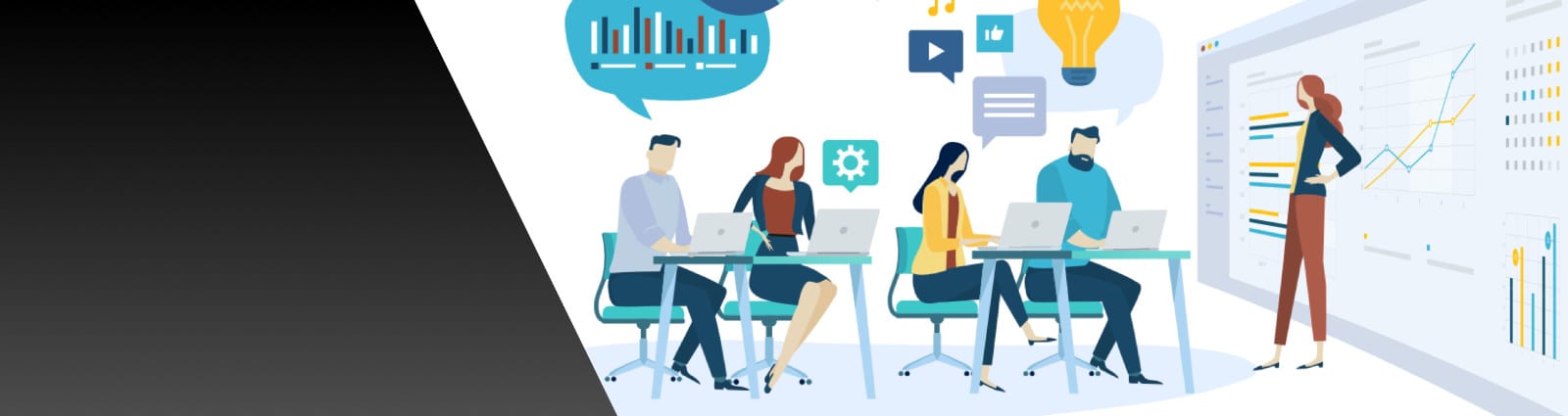 agency-client-strategy-header Drawing of Business People